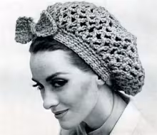 Fish Net Snood Pattern
