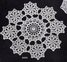Clover Leaf Doily Pattern #2223