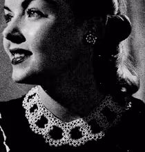 Tatted Collar Pattern