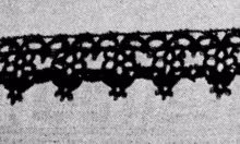 Tatted Towel Edging Pattern #1