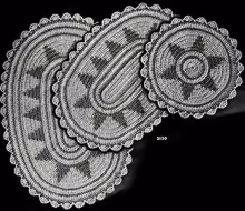 Hot Plate Mats Pattern #3130