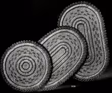 Hot Plate Mats Pattern #3131