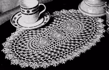 Oval Doily Pattern #4412
