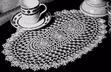 Oval Doily Pattern #4412