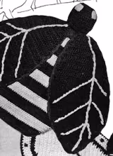 Bumble Bee Potholder Pattern #5503