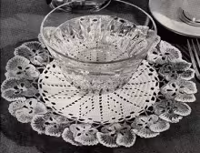 Pansy Doily Pattern #5911