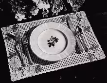 Wild Rose Luncheon Set Pattern #6405