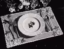 Wild Rose Luncheon Set Pattern #6405