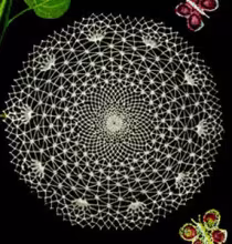 Spider Web Doily Pattern