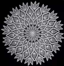 Pineapple Doily Pattern